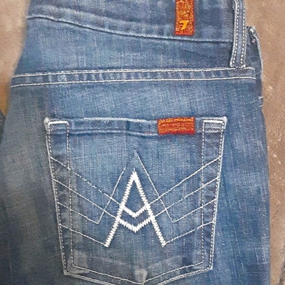 7 For All Mankind Womans Jeans Size 28 - Picture 2 of 5